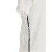 Emporio Armani Polo Bianca in jersey di cotone a manica corta con ricamo micro eagle