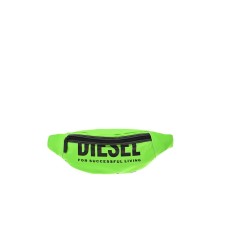 Diesel Marsupio Large in Nylon Verde Fluo 