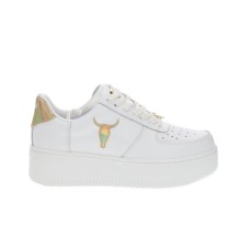 Windsor Smith Sneakers Bianca da Donna in pelle