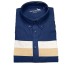 Harmont&Blaine  Camicia Blu in cotone da uomo con logo ricamato
