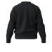 Dsquared2 Felpa nera in cotone con maxi logo DSQUARED2 ICON