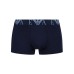 Emporio Armani Set 3 Boxer in cotone elasticizzato e vita elastica con logo bold monogram