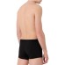 Emporio Armani Set 3 Boxer Black in cotone stretch con vita elastica e logo lettering