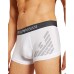 Emporio Armani Boxer bianco in cotone elasticizzato
