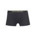 Emporio Armani Set 3 Boxer black/lime in cotone elasticizzato con vita elastica e logo lettering