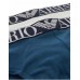 Emporio Armani Set 2 Slip in cotone elasticizzato vita elastica con logo lettering.