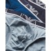 Emporio Armani Set 3 Slip in cotone stretch con vita elastica con logo bold monogram