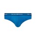 Emporio Armani Emporio Armani Set 3 Slip in cotone stretch con vita elastica e logo lettering 1117341P71723434