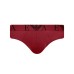 Emporio Armani Set 3 Slip in cotone stretch con vita elastica con logo bold monogram