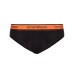 Emporio Armani Emporio Armani Set 3 Slip in cotone stretch con vita elastica e logo lettering 1117342F71773320