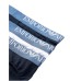 Emporio Armani Set 3 Slip con vita elastica e logo lettering 