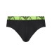 Emporio Armani Set 3 Slip in cotone elasticizzato vita elastica con logo bold monogram