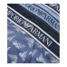 Emporio Armani Set 3 Slip in cotone stretch con vita elastica e logo lettering