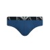 Emporio Armani Set 3 Slip in cotone elasticizzato vita elastica con logo bold monogram
