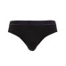 Emporio Armani Set 3 Slip black in cotone stretch con vita elastica e logo lettering multicolor