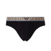 Emporio Armani Set 3 Slip in cotone stretch con vita elastica e logo lettering