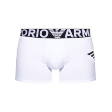 Emporio Armani Boxer Bianco in cotone elasticizzato bianco