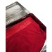 Emporio Armani Slip red in cotone stretch con vita elastica e logo lettering
