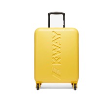 K-Way  Trolley K-Air Cabin rigido Giallo Unisex Maxi logo K-WAY 