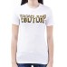 Versace Jeans Couture T-shirt Bianca da Donna con Logo Versace Jeans Couture