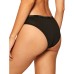 Emporio Armani Bi-Pack Slip Black con vita elastica e logo lettering silver glitter