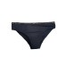 Emporio Armani Bi-Pack Slip Blu con vita elastica e logo lettering rosagold glitter