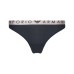 Emporio Armani Bi-Pack Brasialiana Black con vita elastica e logo lettering