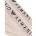 Emporio Armani Bi-Pack Brasialiana Nude con vita elastica e logo lettering