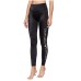 Emporio Armani Leggings nero con maxi logo lettering 