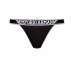 Emporio Armani Bi-Pack Thong black con vita elastica e logo lettering