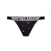 Emporio Armani Bi-Pack Thong black con vita elastica e logo lettering