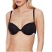 Emporio Armani Reggiseno push-up nero realizzato in cotone stretch 