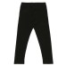 Moschino Leggings nero con logo lettering stampato