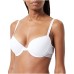 Emporio Armani Reggiseno push-up bianco realizzato in cotone stretch