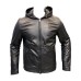 Harmont&Blaine Giubbotto in pelle logo cucito in tinta