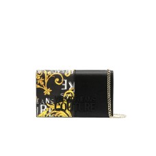 Versace Jeans Couture Borsa a tracolla da Donna Nero con stampa Baroque