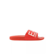 EA7 Emporio Armani Ciabatta da Uomo Rossa con logo 