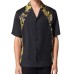 Versace Jeans Couture Camicia da Uomo a maniche corte in fluido twill con stampa Baroque all over