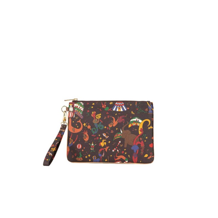 PIERO GUIDI POCHETTE CON STAMPA MAGIC CIRCUS DA DONNA