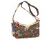 Piero Guidi borsa marrone con stampa magic circus 
