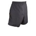 Emporio Armani Boxer da mare Nero in tessuto riciclato con maxi logo bold multicolore