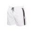 EMPORIO ARMANI BOXER DA MARE WHITE CON BANDE CON LOGO LETTERING 