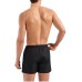 EMPORIO ARMANI BOXER DA MARE BLACK CON LOGO AQUILA WHITE RICAMATO