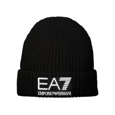 EA7 EMPORIO ARMANI BEANIE HAT BLACK