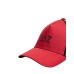 EA7 EMPORIO ARMANI CAPPELLO ROSSO CON LOGO NELLA PARTE ANTERIORE 