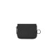 EA7 EMPORIO ARMANI PORTAMONETE UNISEX BLACK CON LOGO LETTERING VERDE