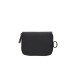 EA7 EMPORIO ARMANI PORTAMONETE UNISEX BLACK CON LOGO LETTERING GIALLO FLUO