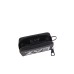 EA7 EMPORIO ARMANI PORTAMONETE UNISEX BLACK CON LOGO LETTERING WHITE 