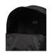 EA7 EMPORIO ARMANI ZAINO UNISEX NERO CON LOGO LETTERING ARGENTO 