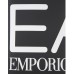 EA7 EMPORIO ARMANI BEAUTY UNISEX BLACK CON MAXI LOGO LETTERING WHITE